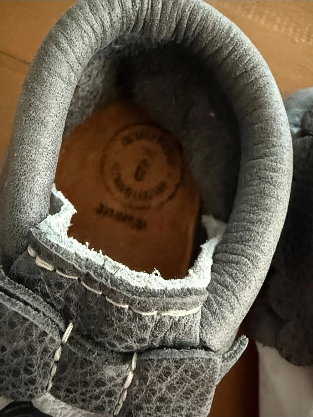 Freshly picked RBG White and Gray Moccasin Slip-Ons Ruth Bader Ginsberg